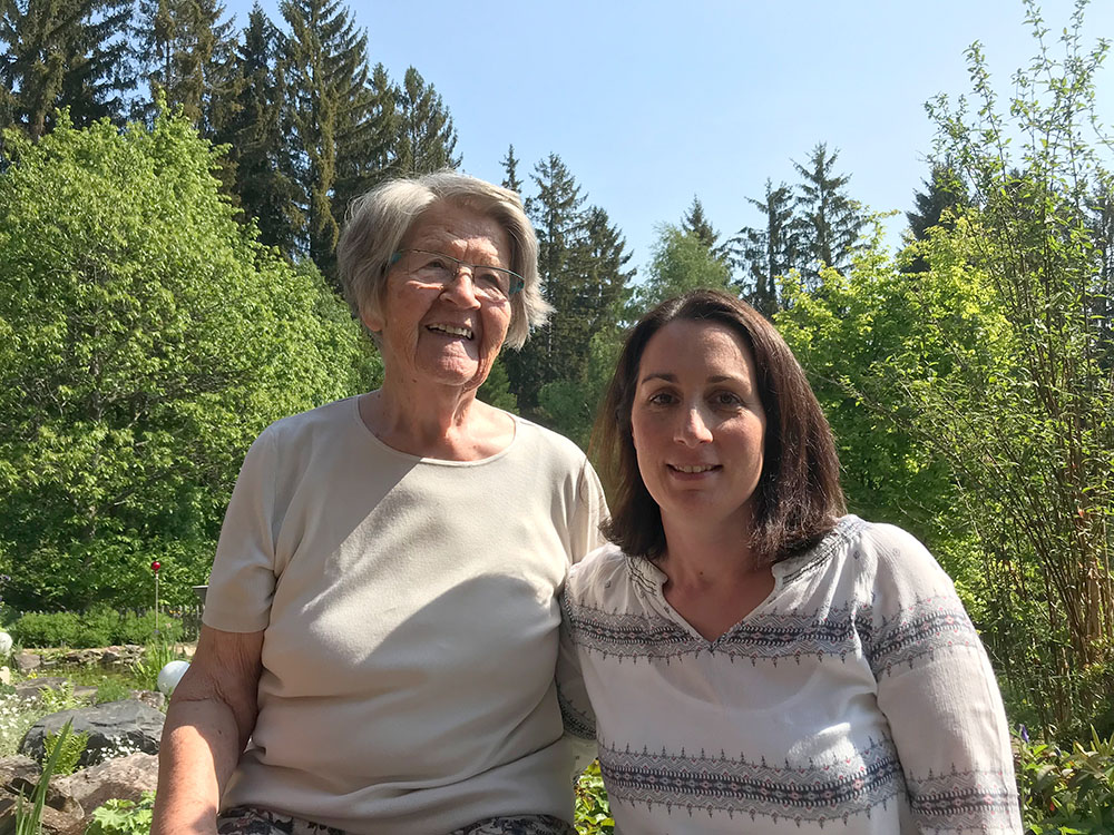 Hanne Marquardt und Birgit Edler